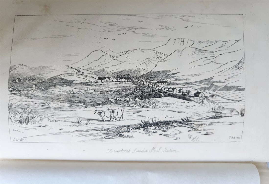 1844 A NARRATIVE of a VISIT to MAURITIUS & SOUTH AFRICA antique ILLUSTRATED - 5
