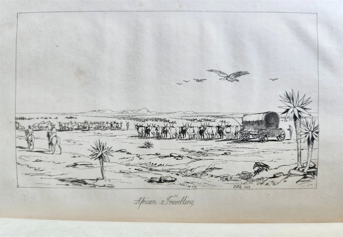 1844 A NARRATIVE of a VISIT to MAURITIUS & SOUTH AFRICA antique ILLUSTRATED - 6
