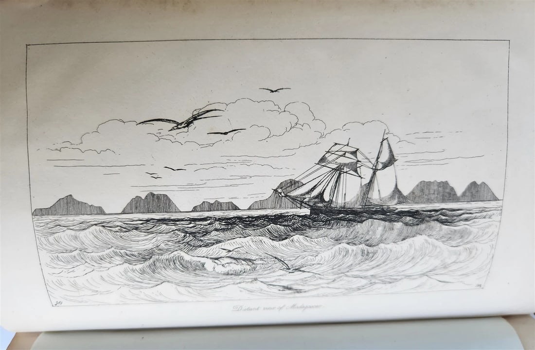 1844 A NARRATIVE of a VISIT to MAURITIUS & SOUTH AFRICA antique ILLUSTRATED - 7
