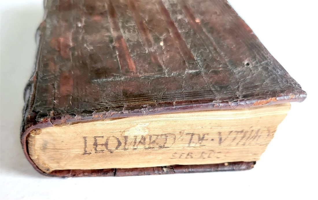 1518 SERMONS POST-INCUNABULA antique early 16th CENTURY original binding RARE - 17