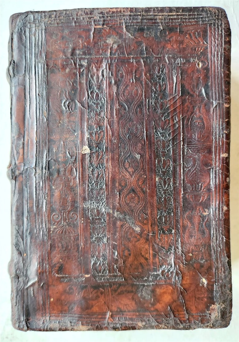 1518 SERMONS POST-INCUNABULA antique early 16th CENTURY original binding RARE - 4