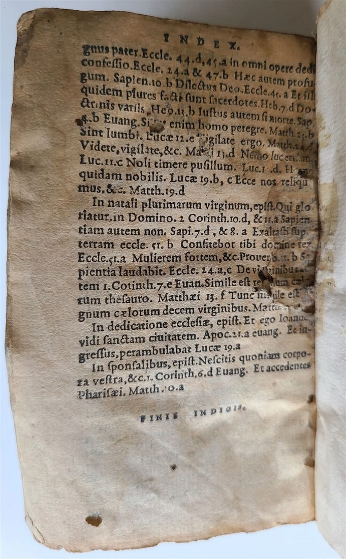 1578 BIBLE in LATIN ILLUSTRATED NEW TESTAMENT VELLUM BOUND 16th CENTURY antique - 3