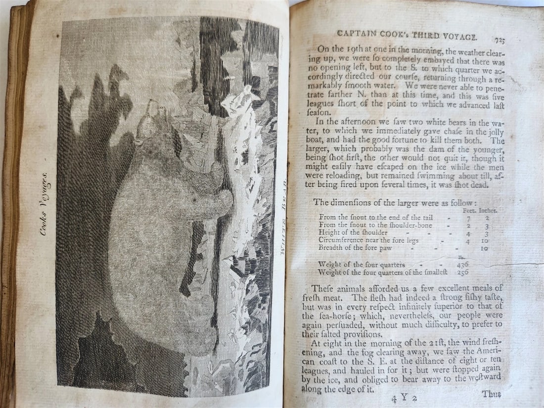 1790 CAPTAIN COOK'S VOYAGES ROUND THE WORLD 3 VOLS ILLUSTRATED antique ENGLISH - 11