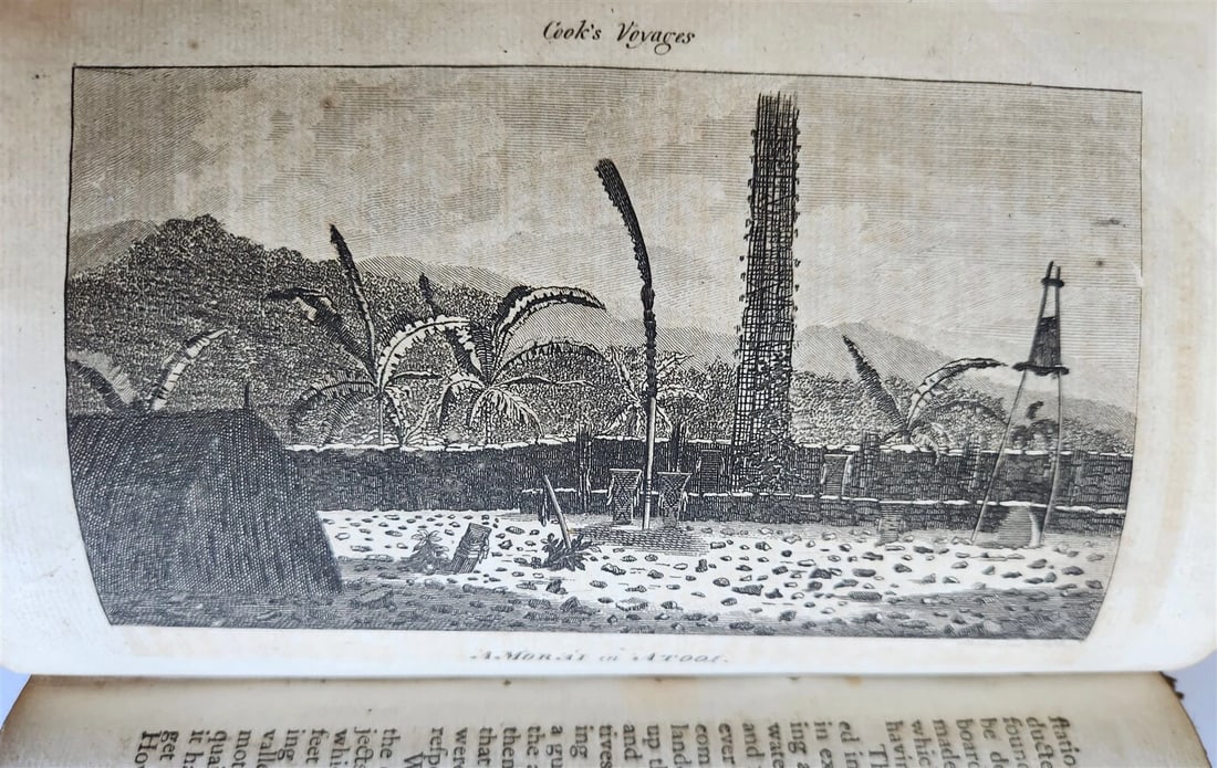 1790 CAPTAIN COOK'S VOYAGES ROUND THE WORLD 3 VOLS ILLUSTRATED antique ENGLISH - 15