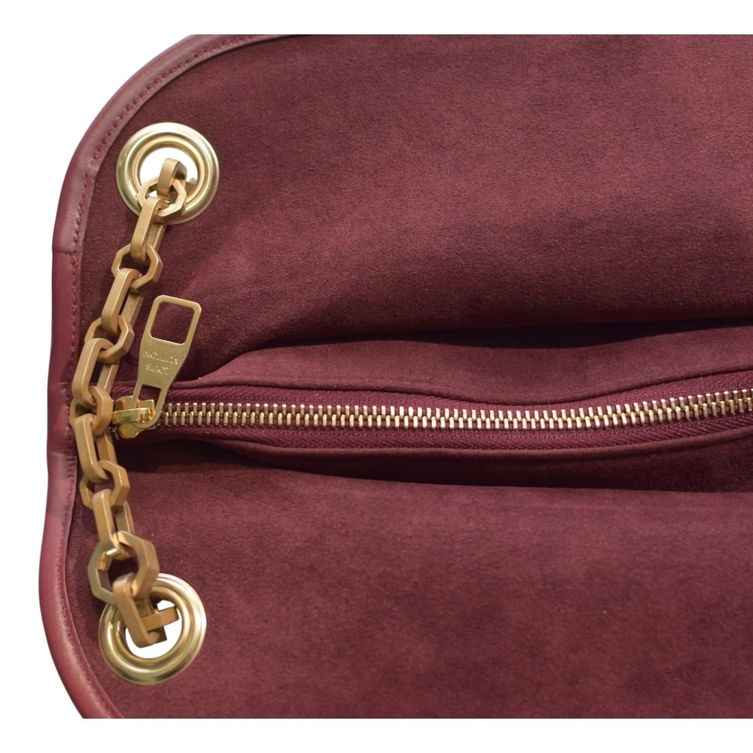 Louis Vuitton Limited Edition Burgundy Leather Paris Souple Wish Bag FW 2008 - 13