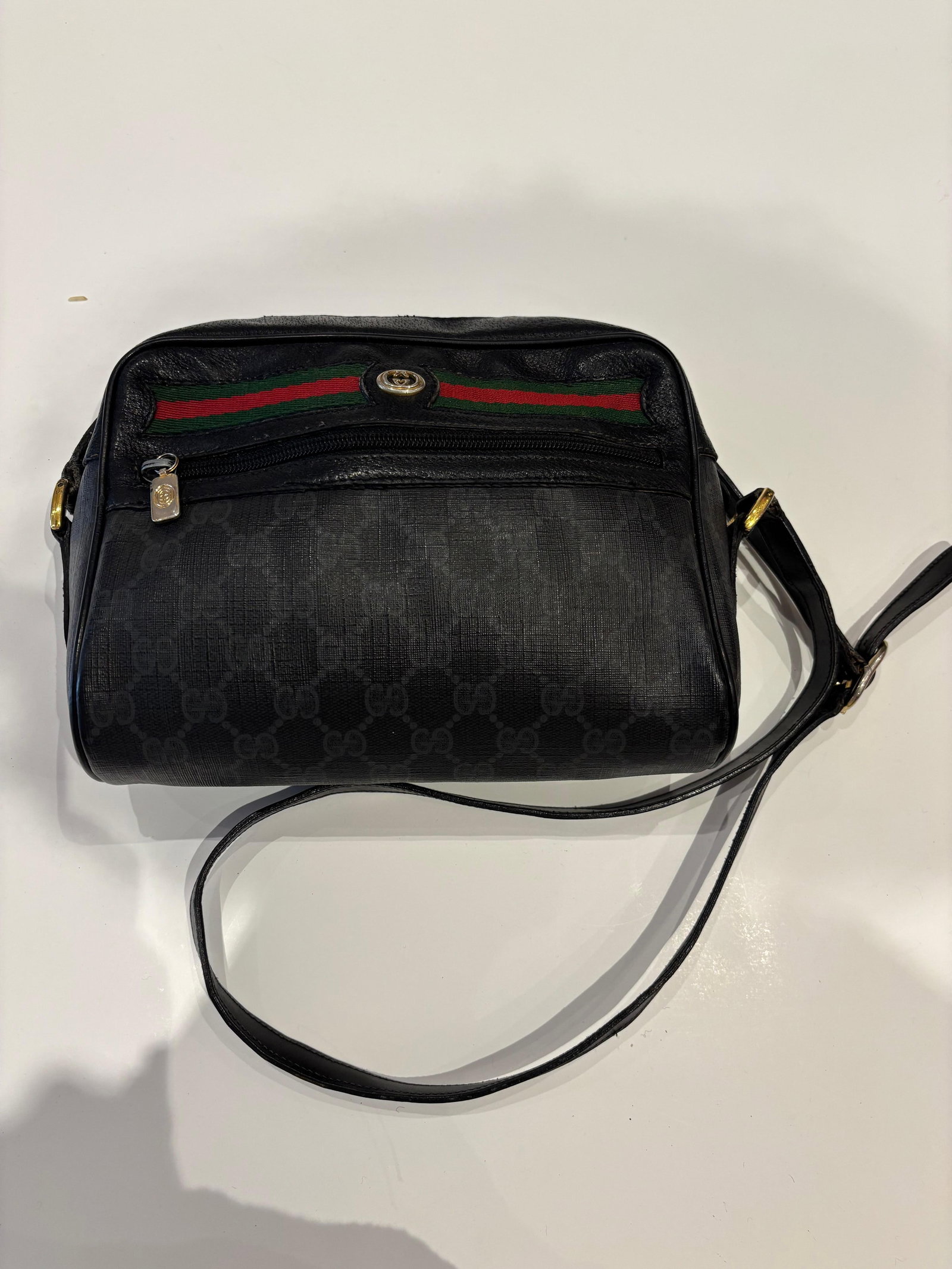 1980s Monogram Gucci Accessory Collection Made of Durable Coated Canvas - 9