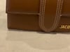 NEW Jacquemus Bambino Mini Light Brown Calf Leather Crossbody Bag - 8