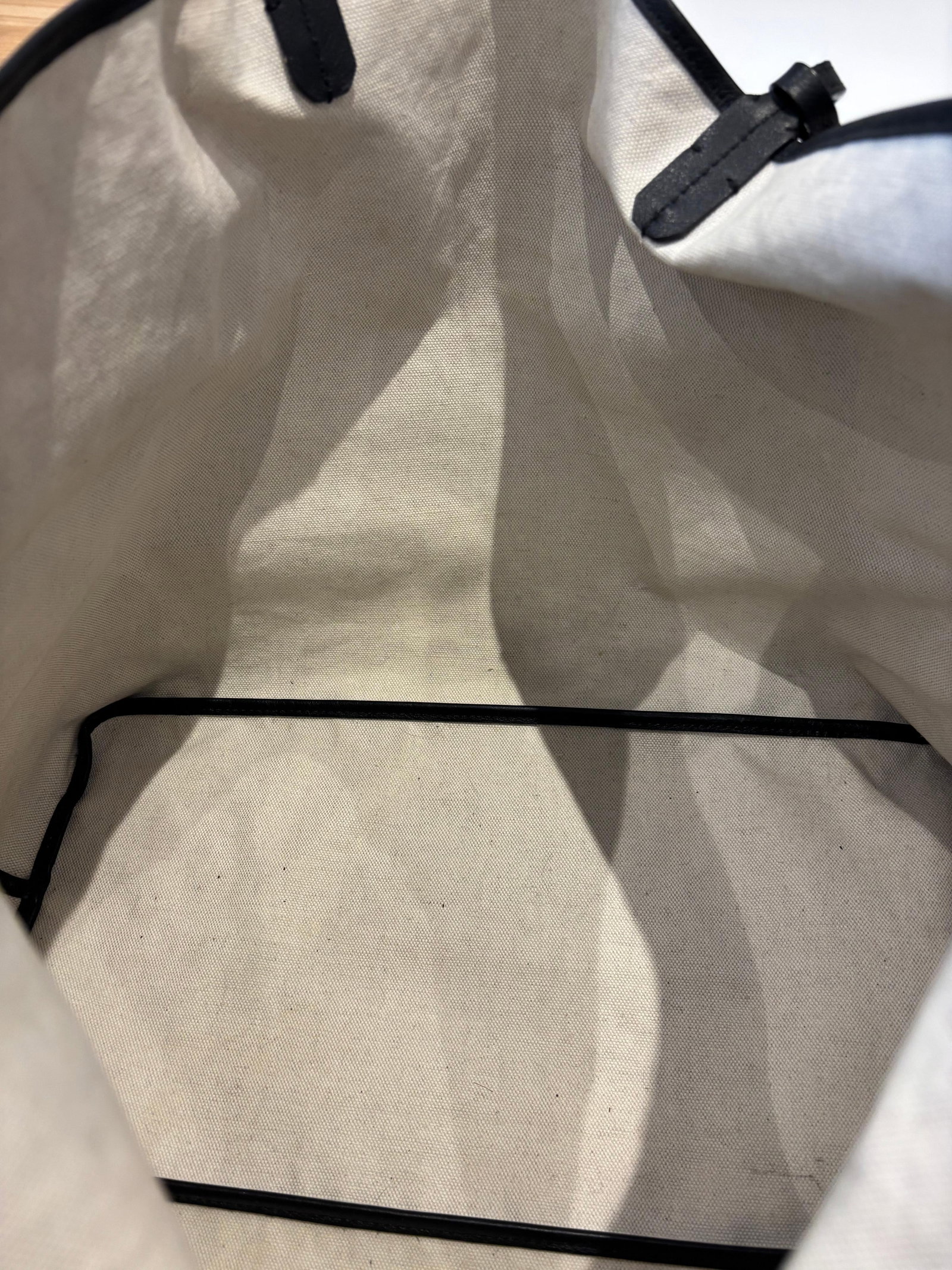 Superb GOYARD Black Canvas Goyardine Saint Louis GM with Dust Cover - 4