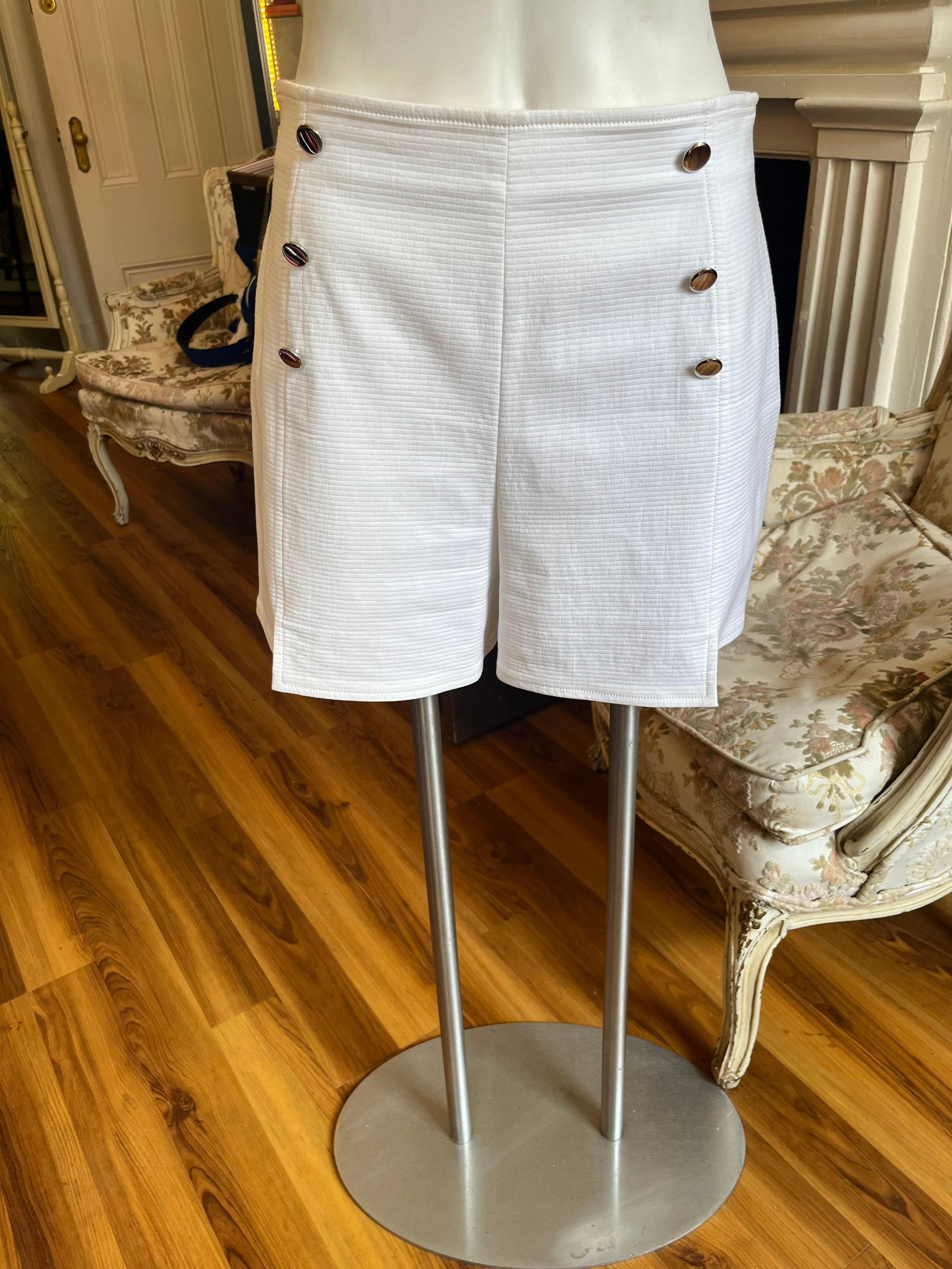 1960s Andre Courreges Skirt Suit (42 fr) 3-Piece Suit (Jacket, Skirt and Shorts) - 2