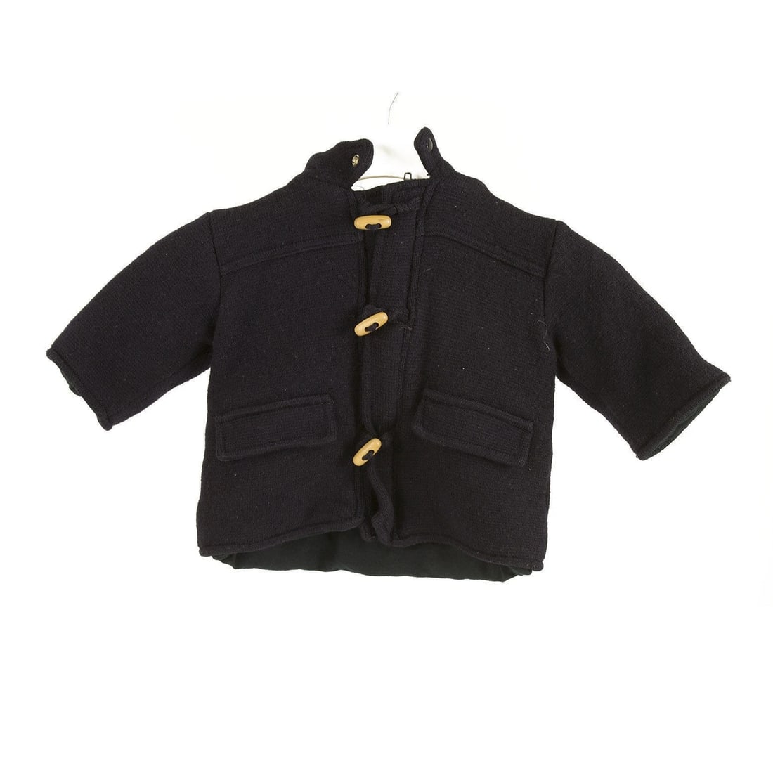 Essegi Italy Blue Wool Duffle Coat Toggle jacket for 3 months old baby boy girl (1 of 4)