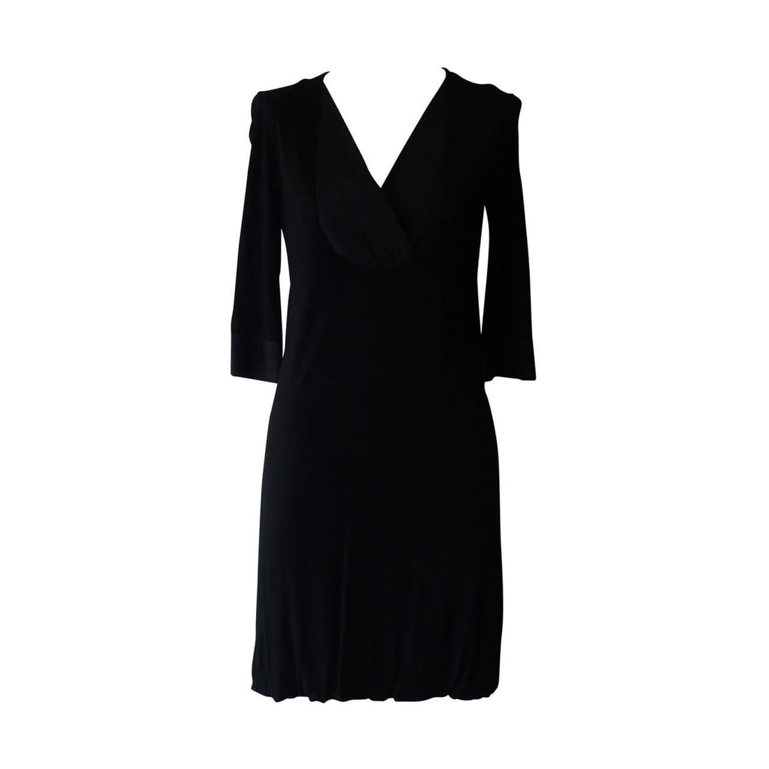 Maison Martin Margiela Women's Viscose Little Black Dress with Trim (1 of 18)