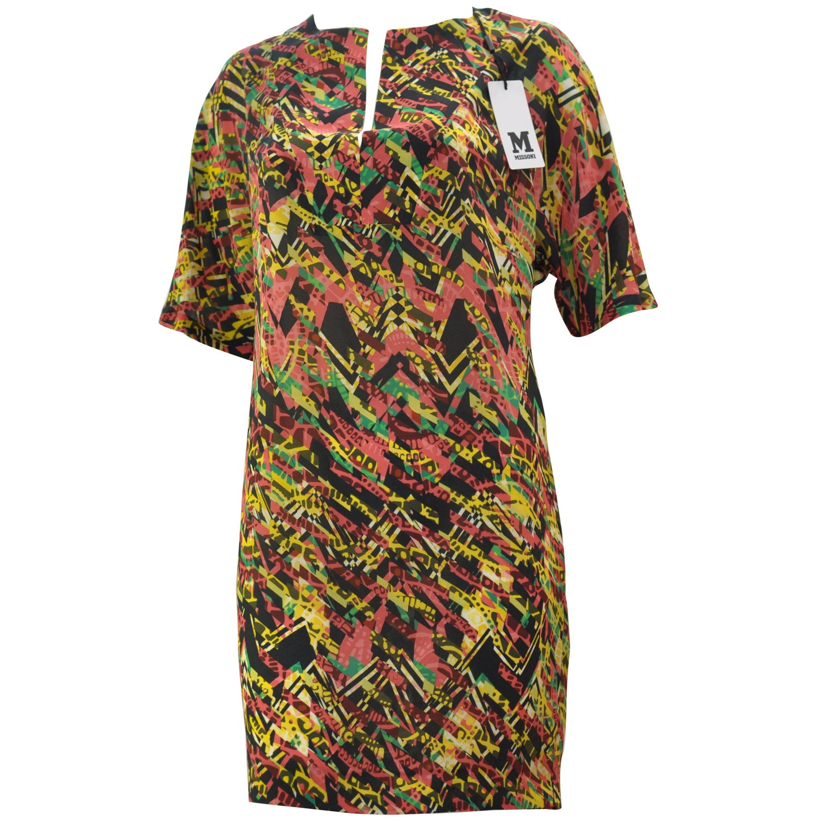 M. Missoni Silk Abstract Print Silk Dress (40 ITL) NWT (1 of 20)