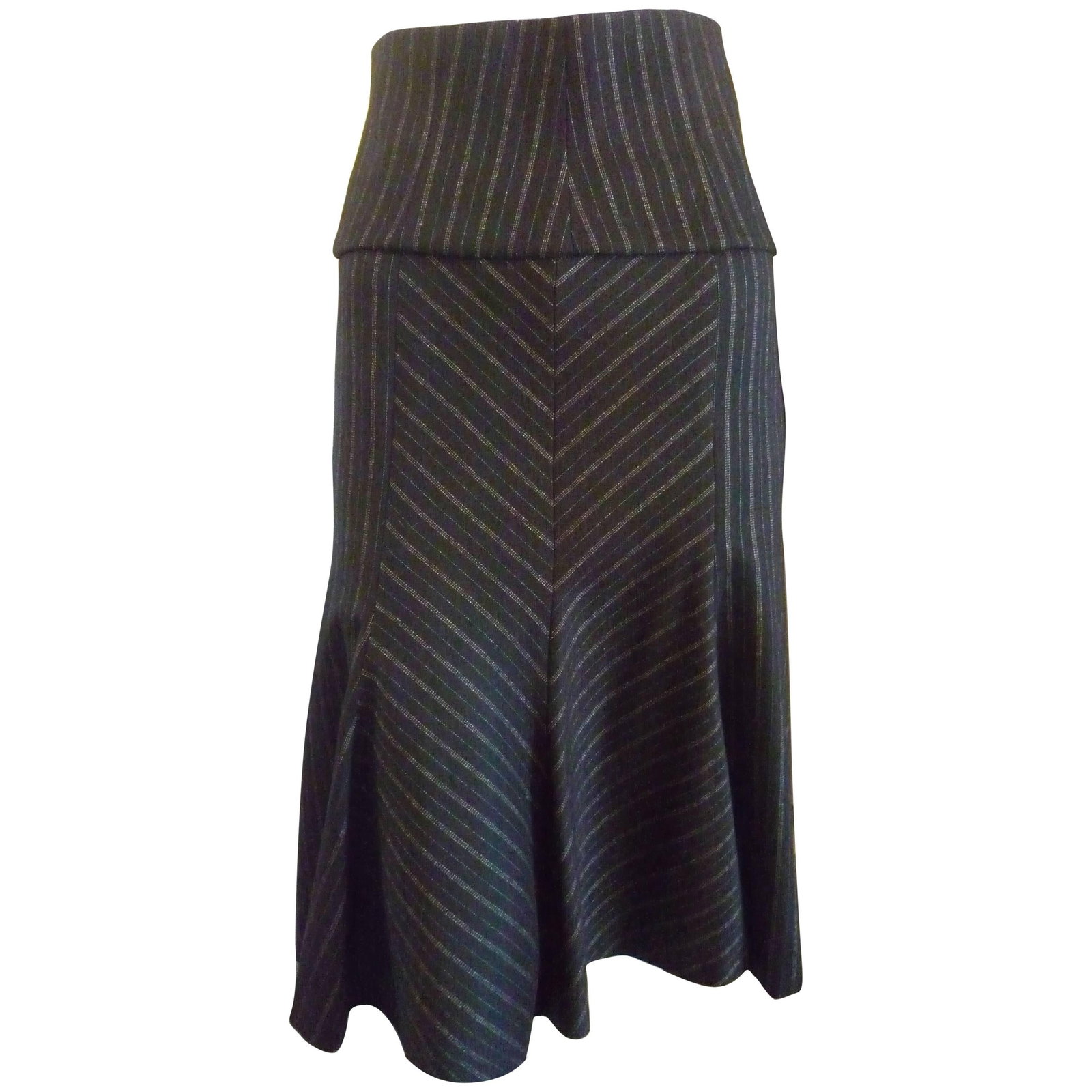 Missoni Women's Wool A-Line Skirt with Cummerbund, 21st Century (1 of 20)