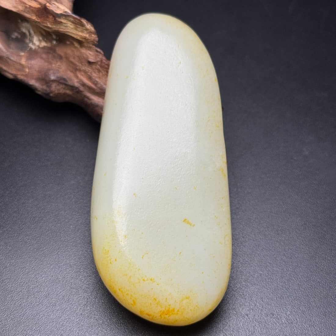 Natural Hetian Jade Original Stone Statue (1 of 9)
