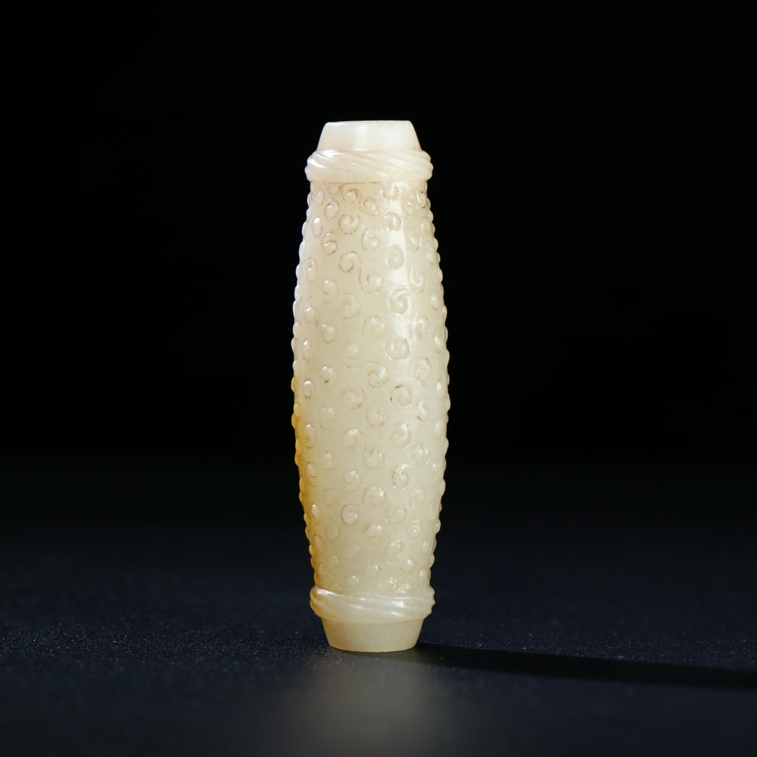 Old Hetian Jade Pendant - Lezi - 2