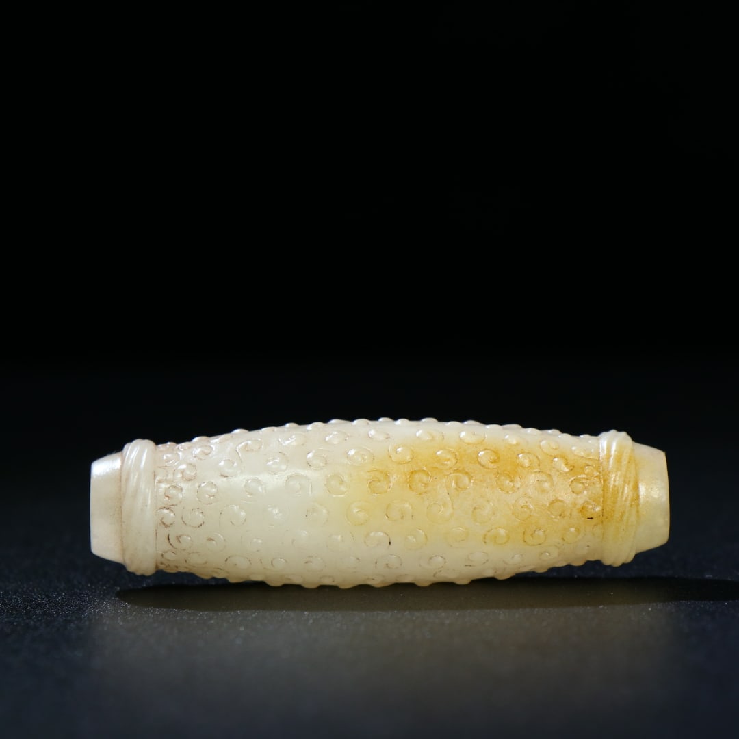 Old Hetian Jade Pendant - Lezi - 3