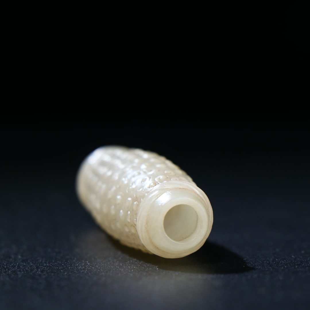 Old Hetian Jade Pendant - Lezi - 5