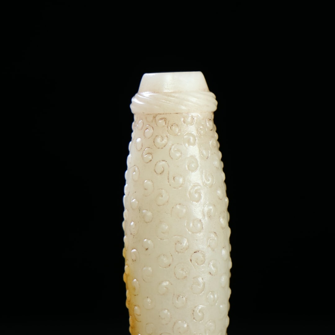 Old Hetian Jade Pendant - Lezi - 6
