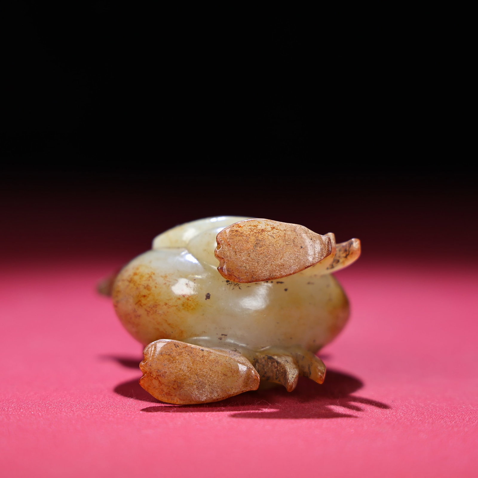 Old Hetian Jade Pendant - Phoenix Bird - 9