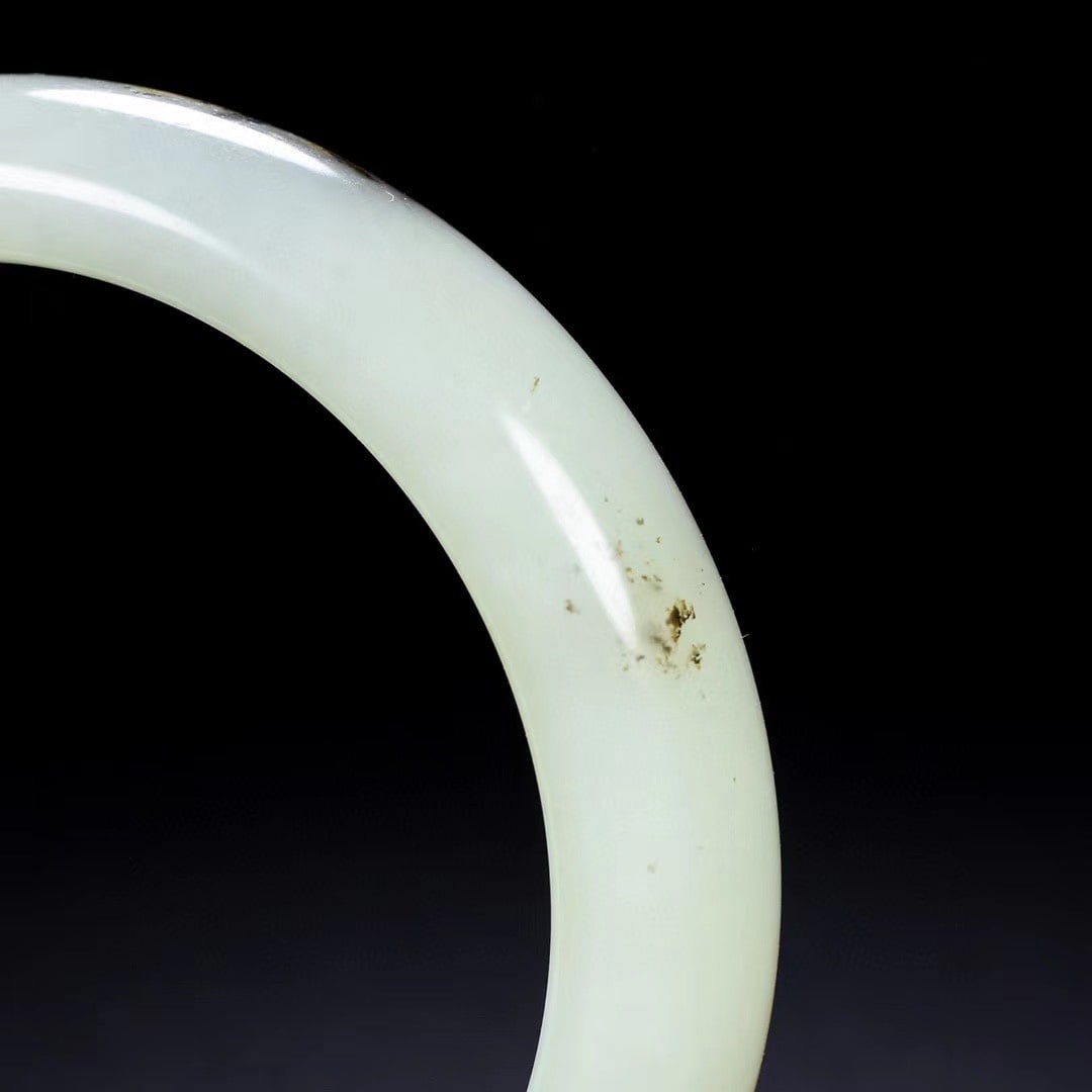 Inside Diameter 58mm Hetian Jade Bracelet Bangle - 5