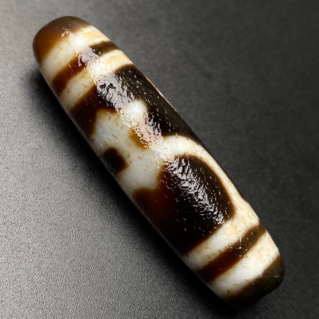 Old Tibetan DZI Agate Pendant - 3