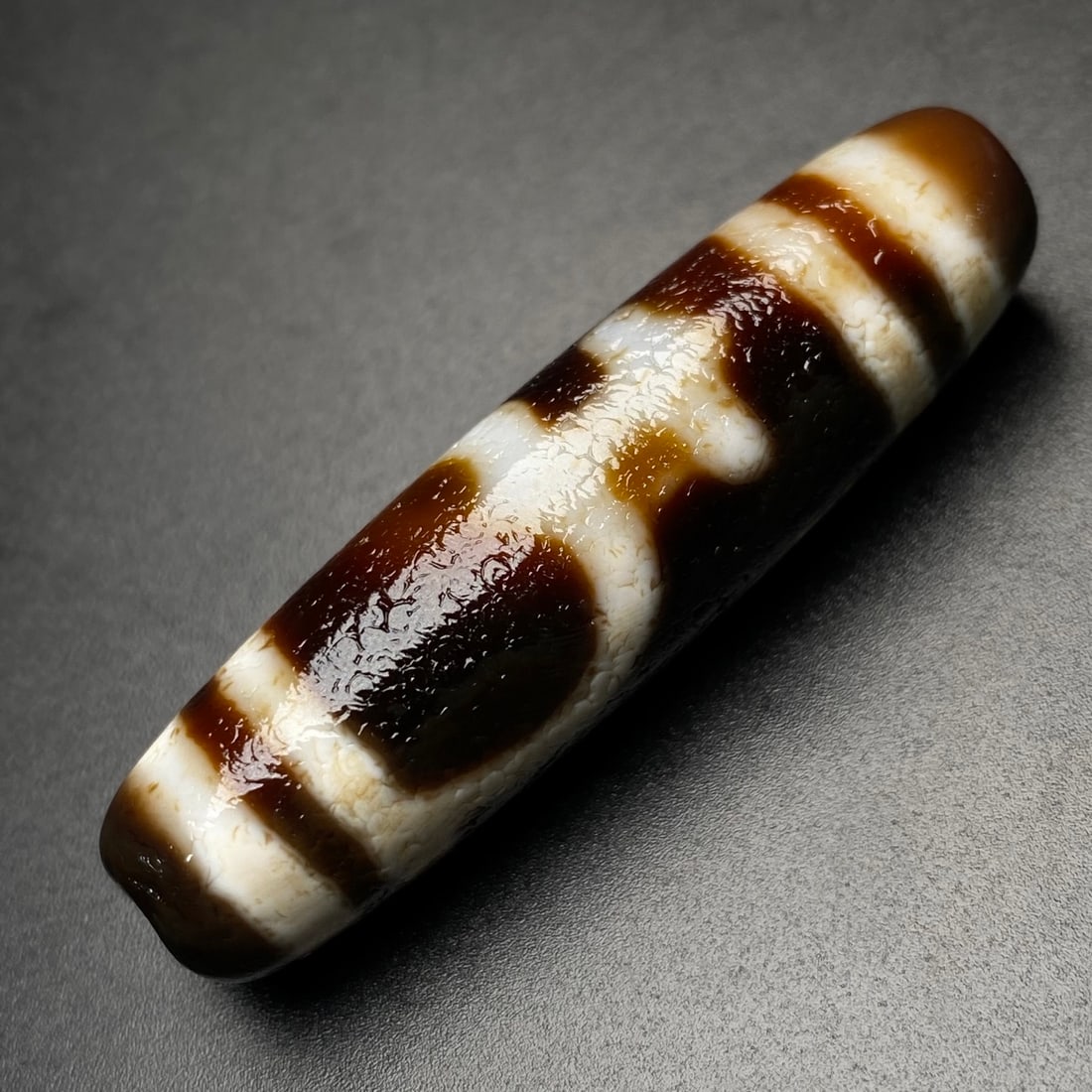 Old Tibetan DZI Agate Pendant - 5