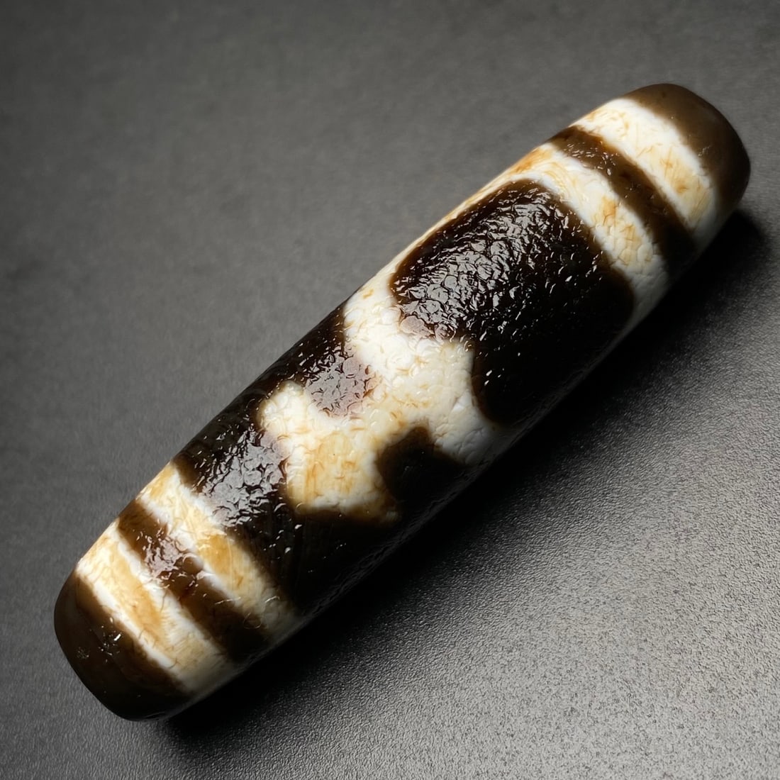 Old Tibetan DZI Agate Pendant - 6