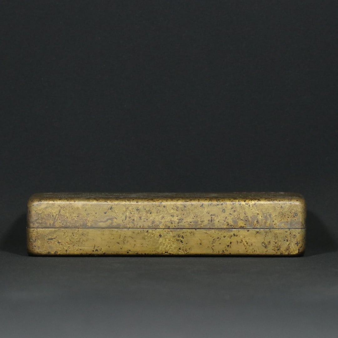 Old Brass Ink Box - 2