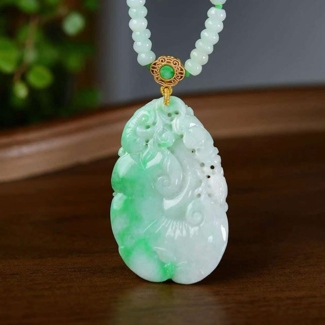 Natural Jadeite Pendant - Ruyi: Title: Natural Jadeite Pendant - Ruyi Origin: Chinese Date/Period: After2026 Materials: Jadeite Reserve: $399.00 Shipping: Domestic: Shipping rates are determined by destination International: Foreign