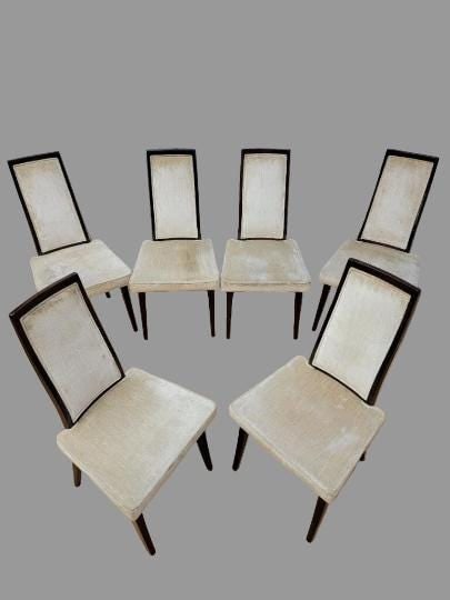 MCM Harvey Probber High Back Dining Chairs - Set of 6 - 8