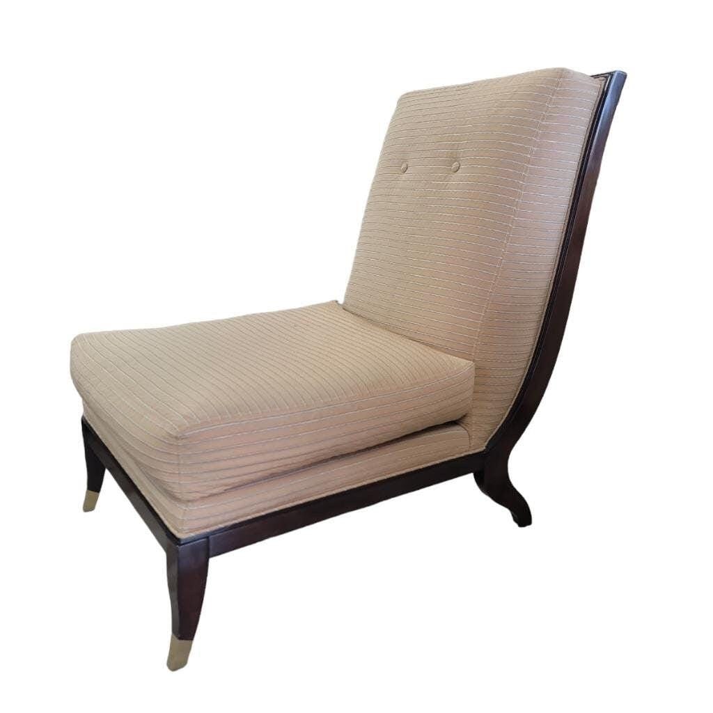 Chaise Apollon Collection Armless Slipper Chair by William Switzer - 5