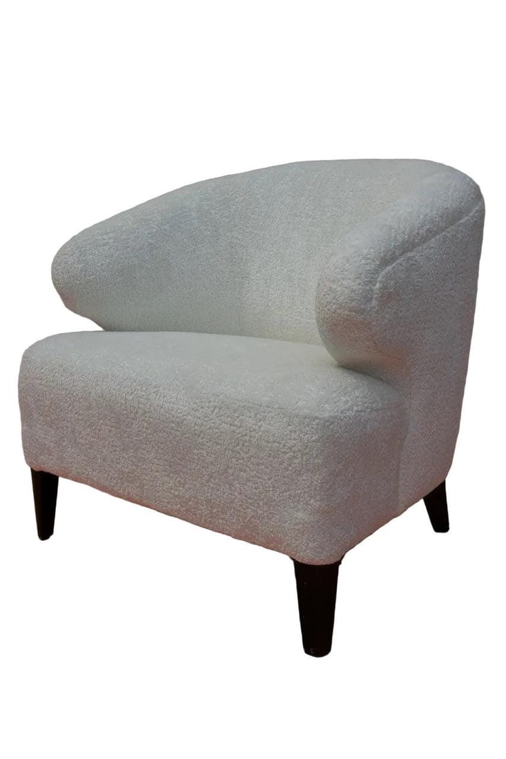 Vintage Scandinavian Flemming Lassen Attributed Chair Newly Reupholstered - 4