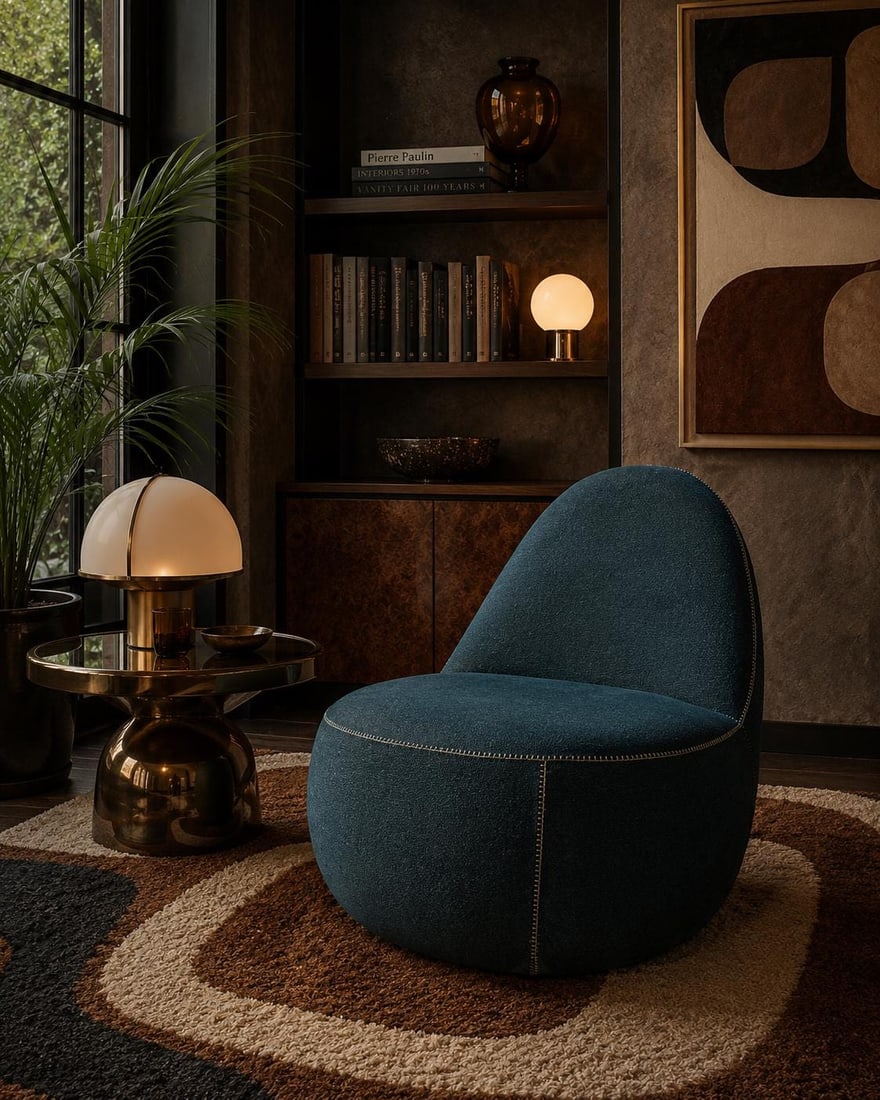 Modern Bernhardt Design Mitt Lounge Chair - 2