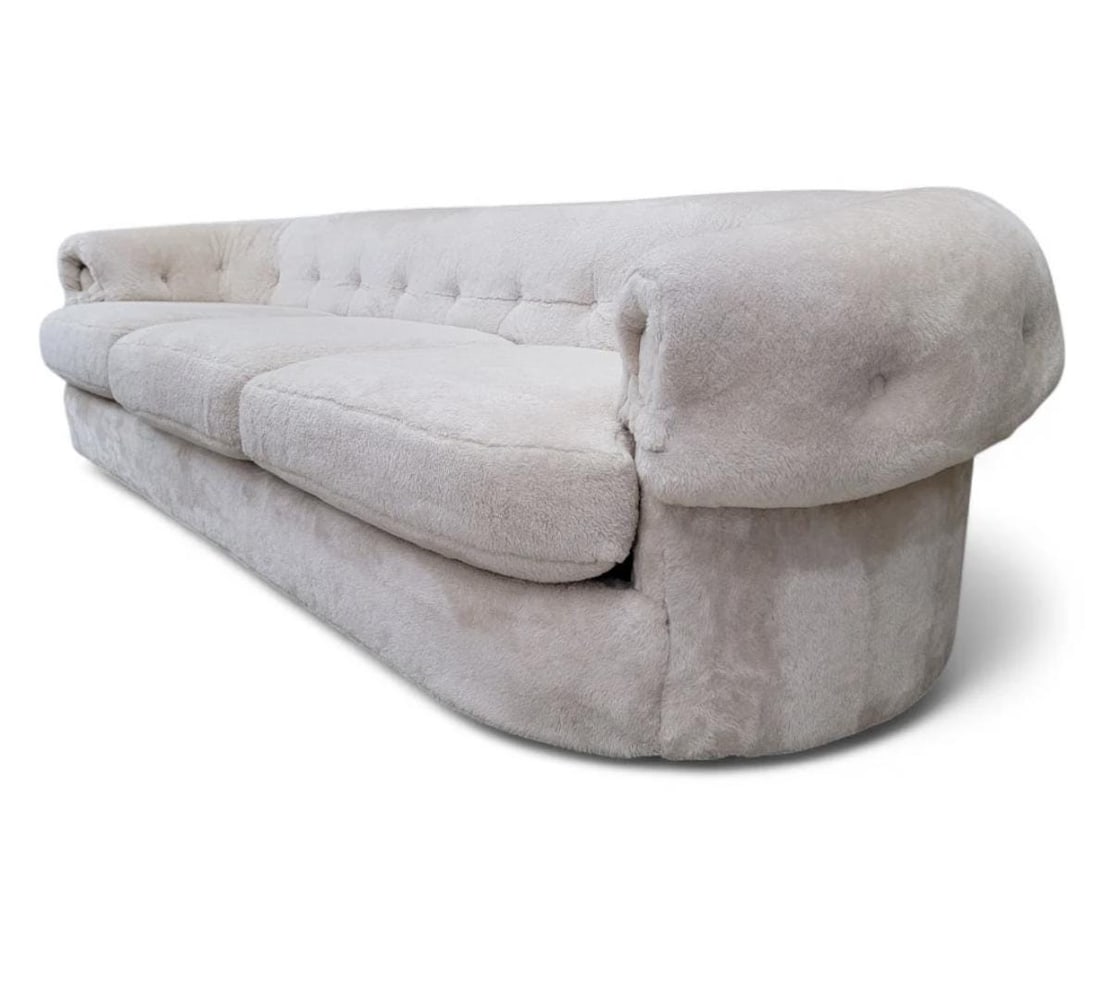 MCM Cream Teddy Bear Sofa by Schweiger Industries - 6