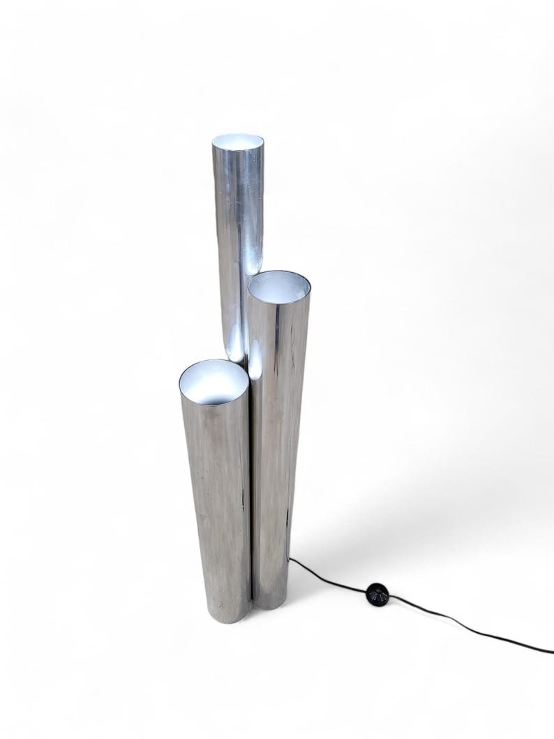 MCM Vladimir Kagan Tubular Sky Scraper Floor Lamp (1 of 8)