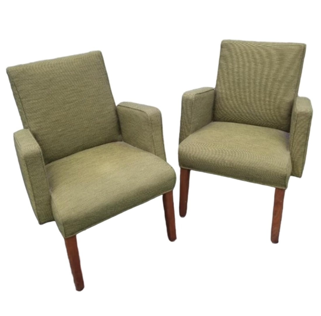 Mid Century Modern Armchairs by Milwaukee Chair Company - Pair - 3