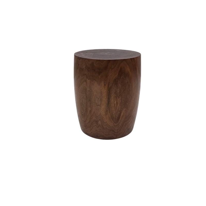 Vintage Rustic Tree Trunk Pedestal/Side Table - 4