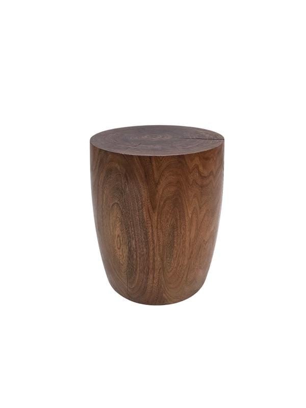 Vintage Rustic Tree Trunk Pedestal/Side Table - 6