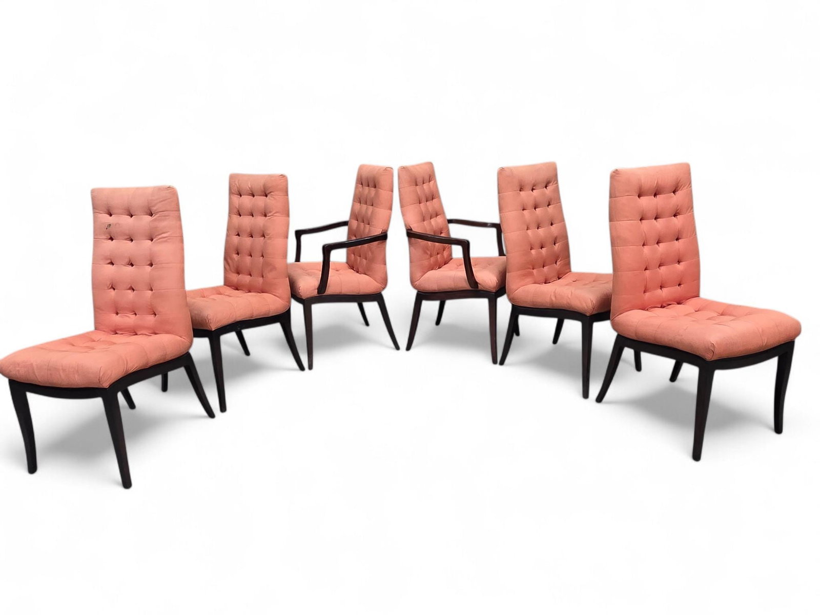 MCM High Back Dining Chairs Directional - 12 - 3