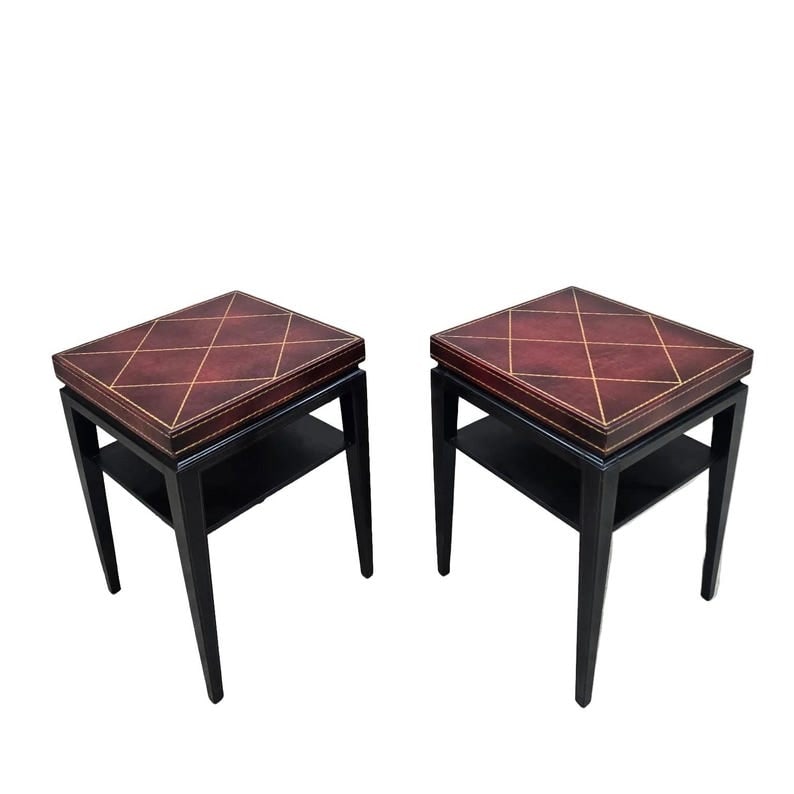 Hollywood Regency Tommi Parzinger Occasional Side Tables - Pair (1 of 8)