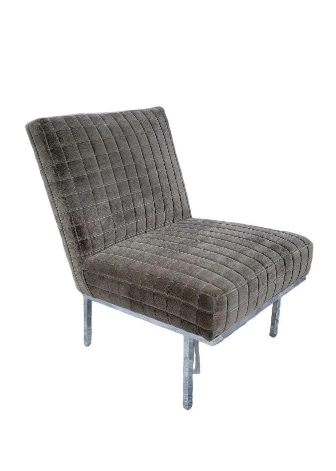 MCM Florence Knoll Style Slipper Chair Newly Reupholstered - 7