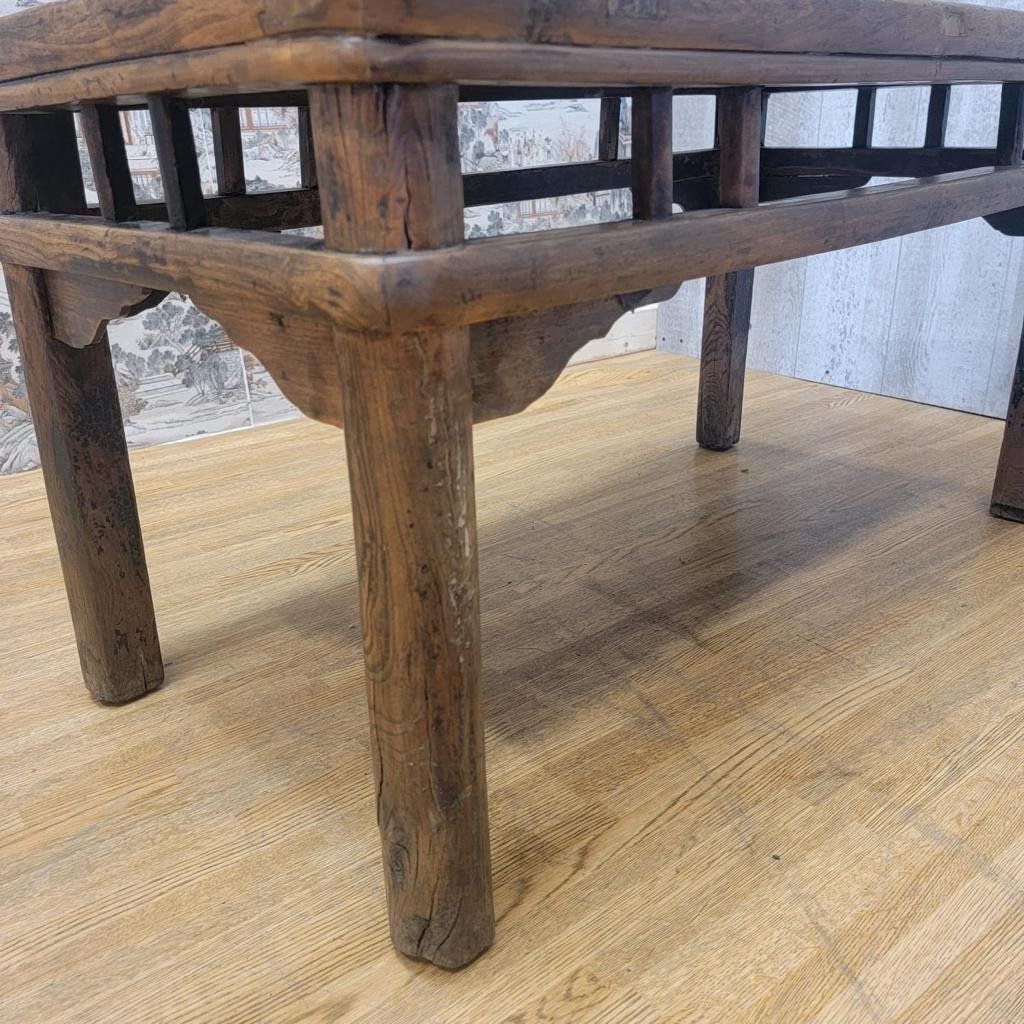 Antique Shanxi Province Elm Table - 5