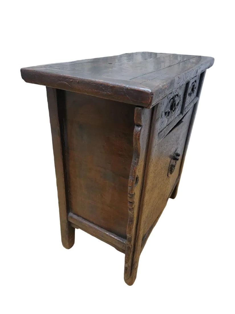 Antique Shanxi Province Elm Cabinet - 7