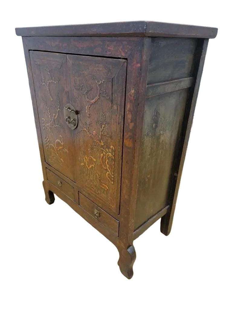 Antique Shanxi Province Elm Cabinet - 5