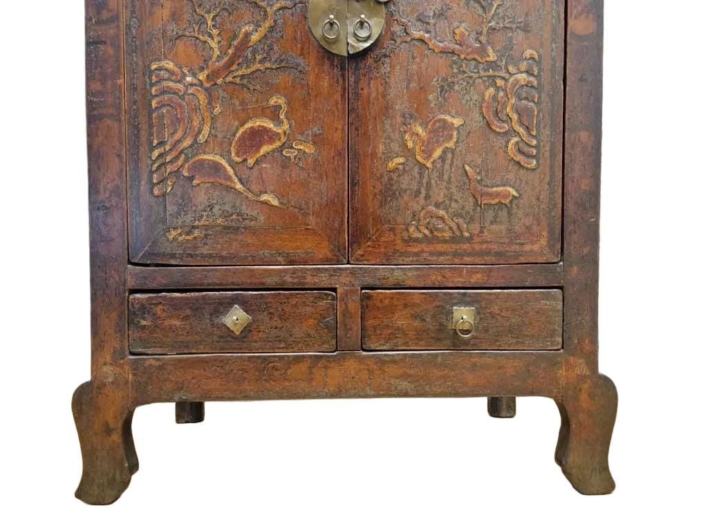 Antique Shanxi Province Elm Cabinet - 7