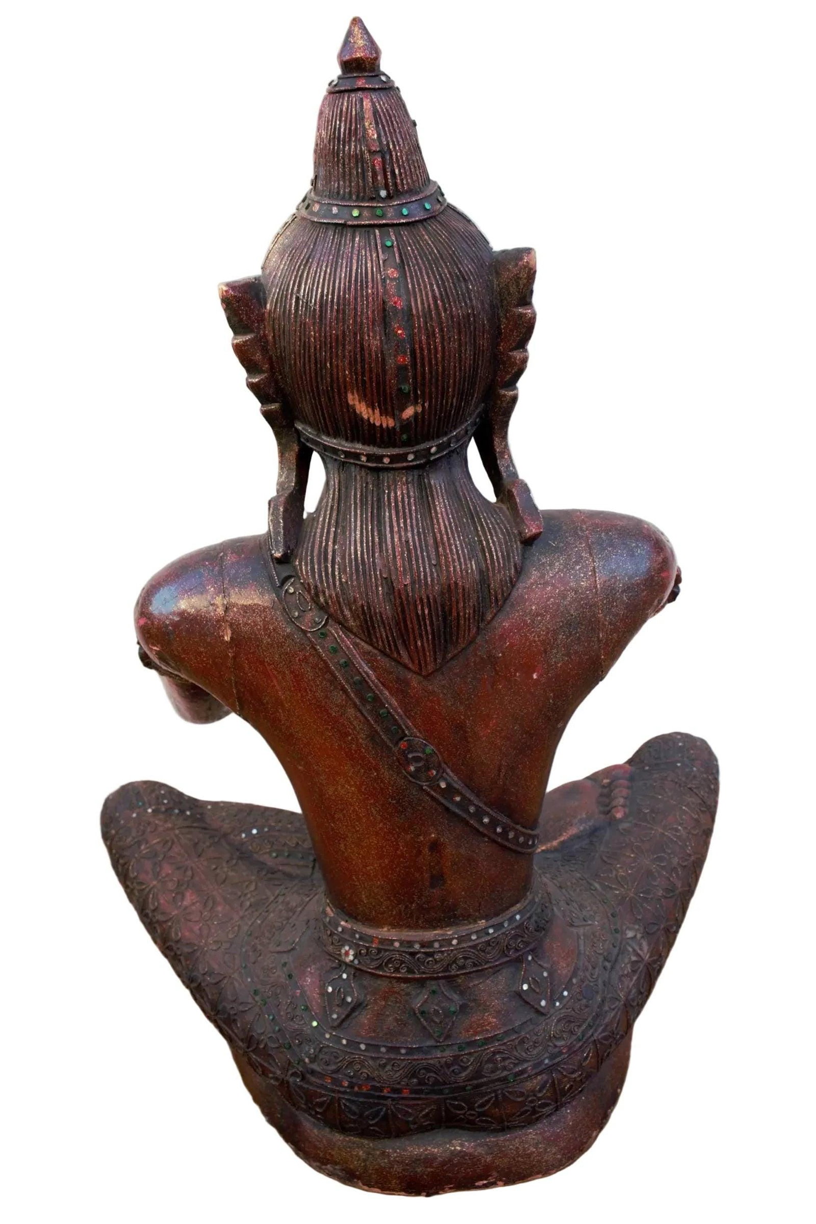 Antique Thai Buddha Statue - 4