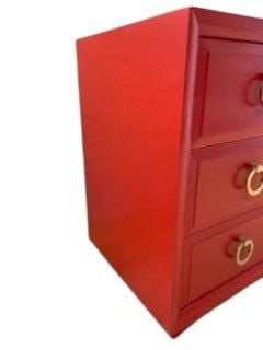 MCM Red Chest by John Widdicomb - 6