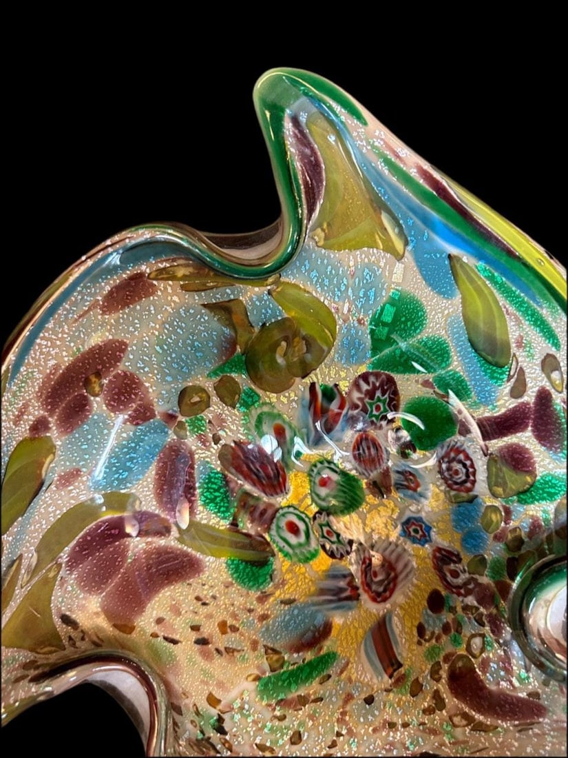 MCM Murano Glass Ashtray Bowl - 5
