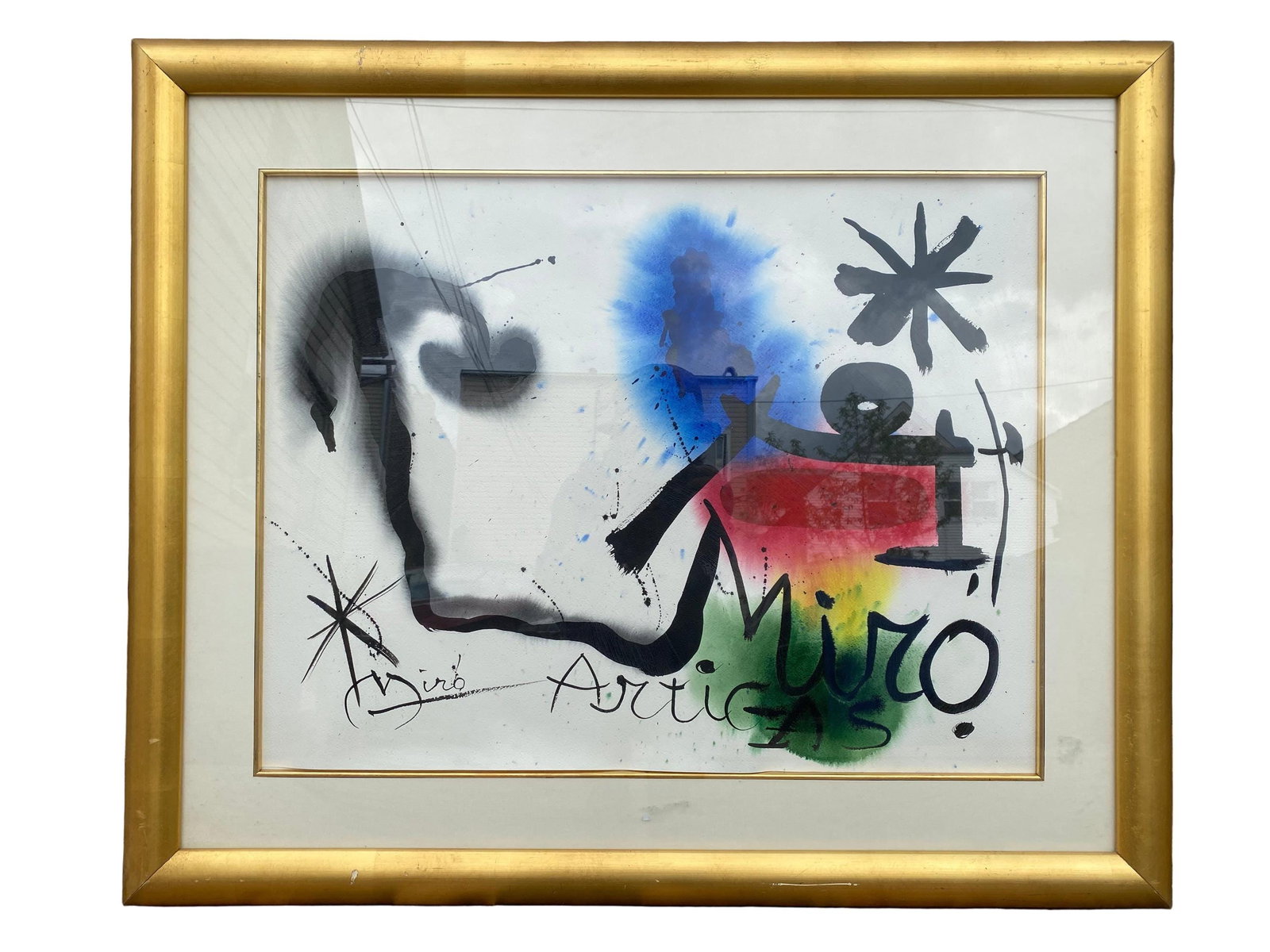Vintage Signed Joan Miro Lithograph “La Danse Nupitale” - 2