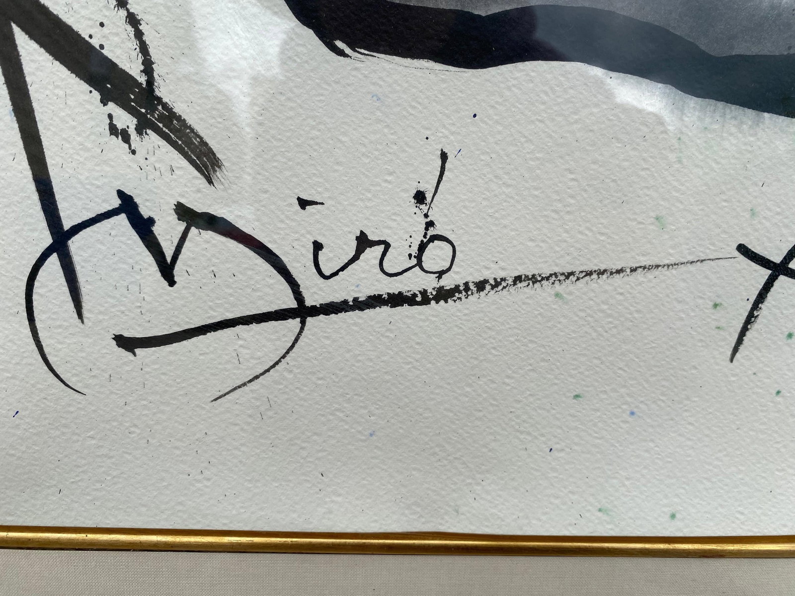 Vintage Signed Joan Miro Lithograph “La Danse Nupitale” - 3